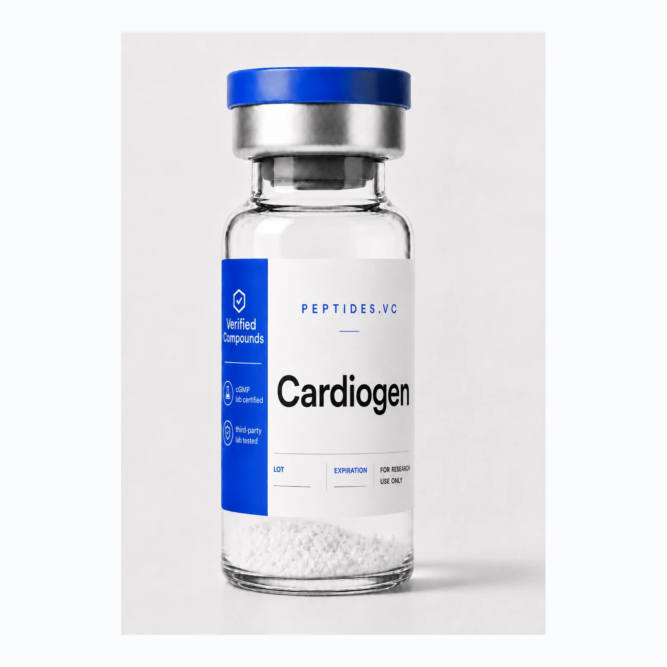 Cardiogen — research peptide vial