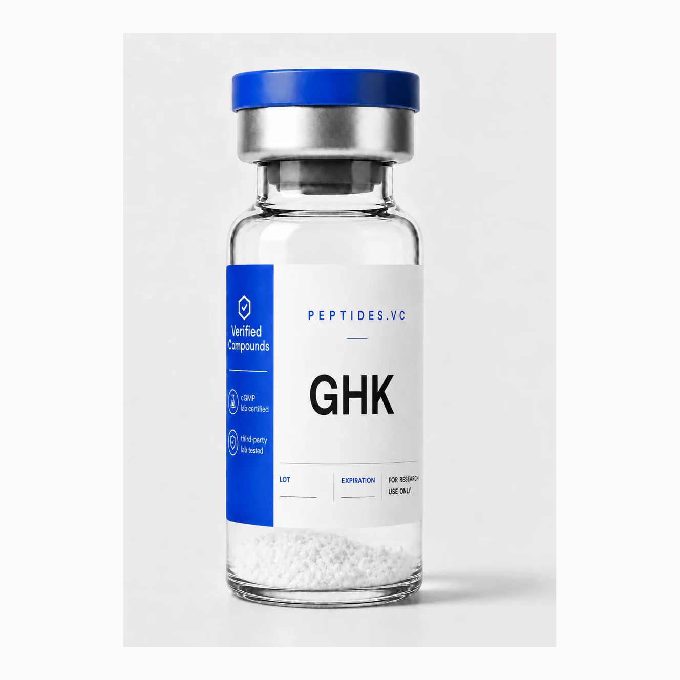 GHK — research peptide vial