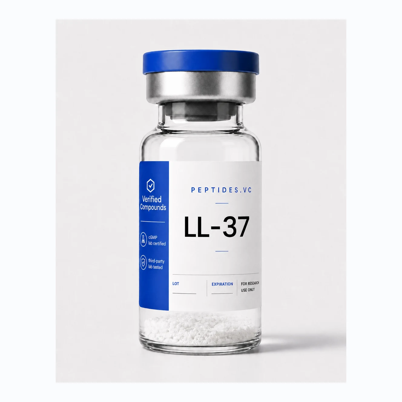 LL-37 — research peptide vial