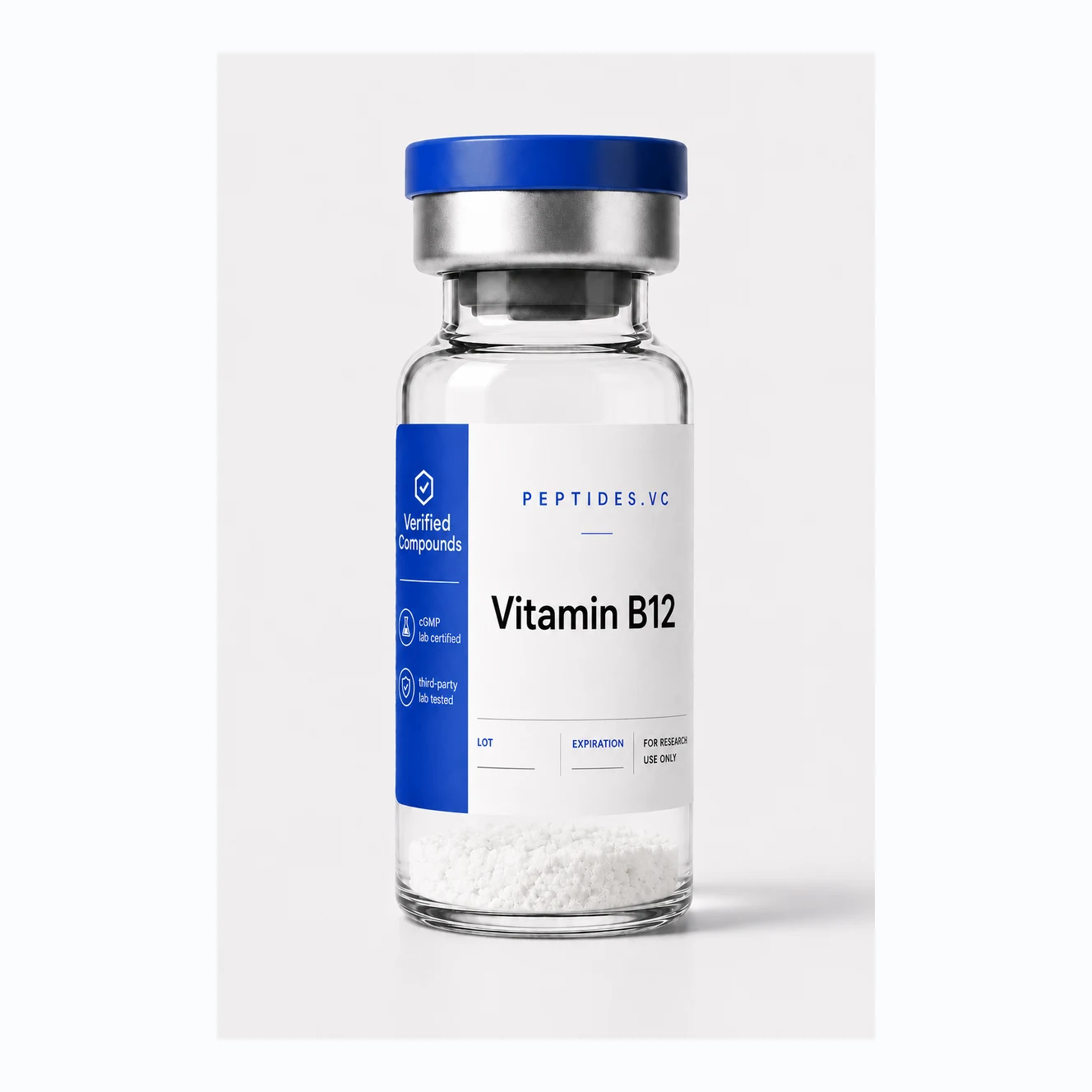 Vitamin B12 — research peptide vial